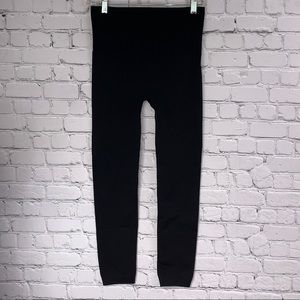 High waist fleece lined leggings fall winter basic